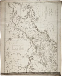 Mappa degli Stati Uniti, 1816